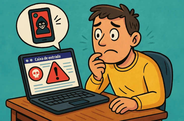 Como saber se um e-mail ou mensagem podem ser algum tipo de golpe