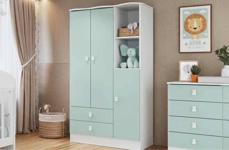 Guarda-roupa para Bebê: 10 melhores para comprar em 2025
